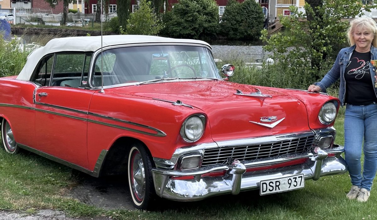 #50 Tina Sjöö Chevrolet 1956